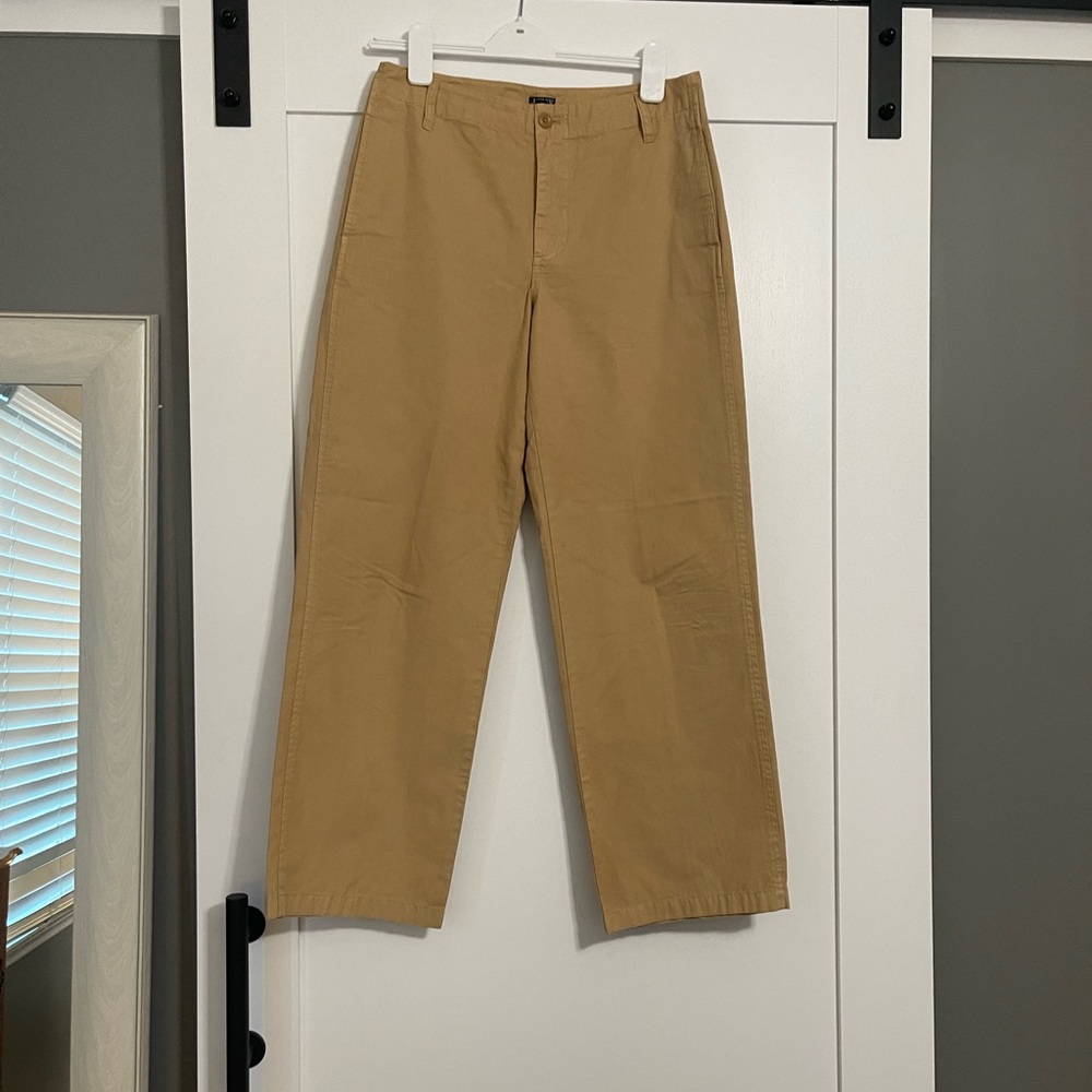 J. Crew Tan women’s Chinos Relaxed Fit